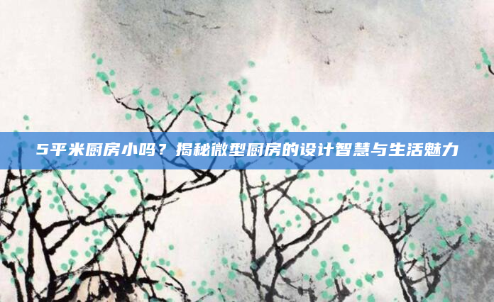 5平米厨房小吗？揭秘微型厨房的设计智慧与生活魅力