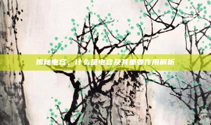 揭秘电容，什么是电容及其重要作用解析