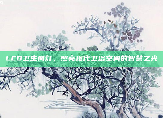 LED卫生间灯，照亮现代卫浴空间的智慧之光