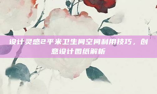 设计灵感2平米卫生间空间利用技巧，创意设计图纸解析