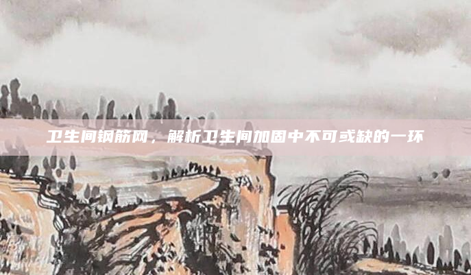 卫生间钢筋网，解析卫生间加固中不可或缺的一环