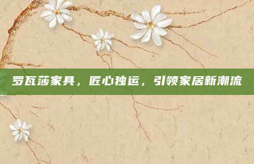 罗瓦莎家具，匠心独运，引领家居新潮流