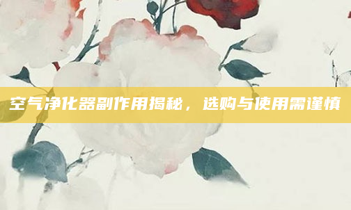 空气净化器副作用揭秘，选购与使用需谨慎