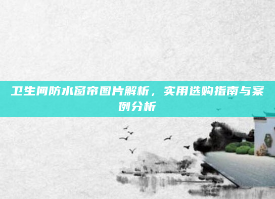 卫生间防水窗帘图片解析，实用选购指南与案例分析