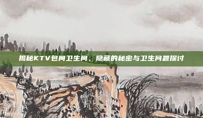 揭秘KTV包间卫生间，隐藏的秘密与卫生问题探讨