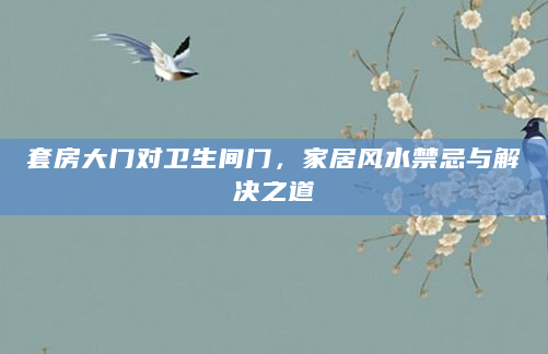套房大门对卫生间门，家居风水禁忌与解决之道