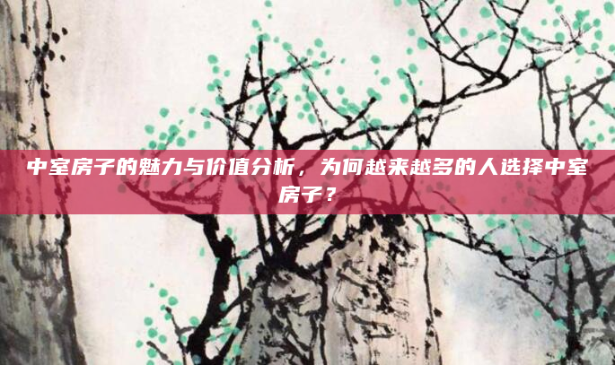 中室房子的魅力与价值分析，为何越来越多的人选择中室房子？