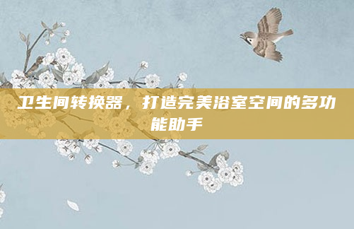 卫生间转换器，打造完美浴室空间的多功能助手