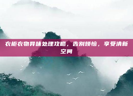 衣柜衣物异味处理攻略，告别烦恼，享受清新空间
