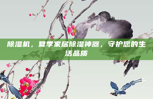除湿机，夏季家居除湿神器，守护您的生活品质