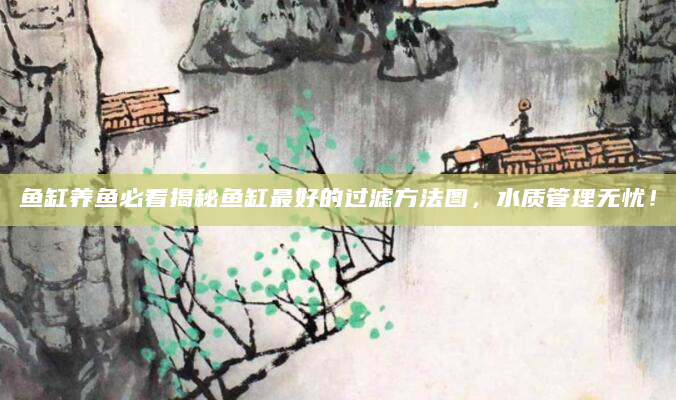 鱼缸养鱼必看揭秘鱼缸最好的过滤方法图，水质管理无忧！