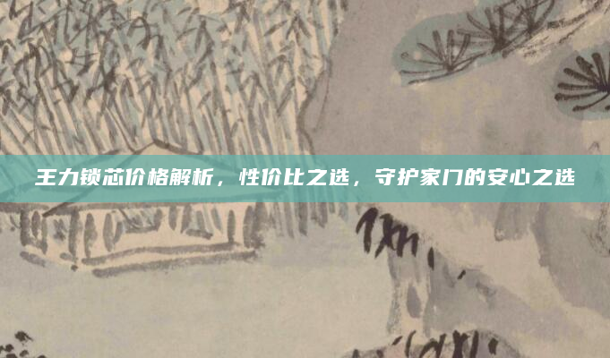 王力锁芯价格解析，性价比之选，守护家门的安心之选