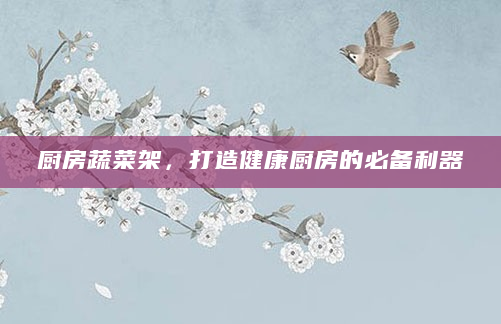 厨房蔬菜架，打造健康厨房的必备利器