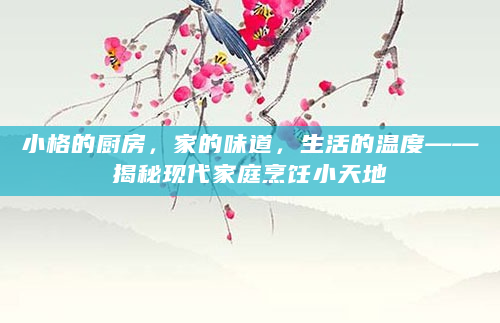 小格的厨房，家的味道，生活的温度——揭秘现代家庭烹饪小天地