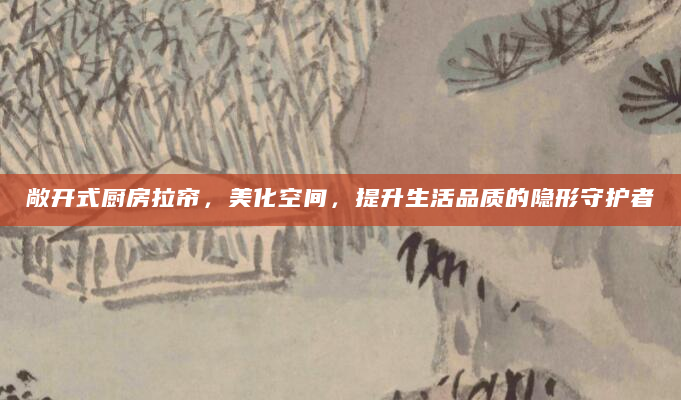 敞开式厨房拉帘，美化空间，提升生活品质的隐形守护者