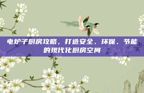 电炉子厨房攻略，打造安全、环保、节能的现代化厨房空间