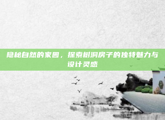 隐秘自然的家园，探索树洞房子的独特魅力与设计灵感