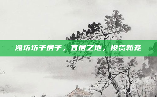 潍坊坊子房子，宜居之地，投资新宠