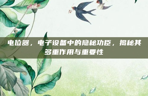 电位器，电子设备中的隐秘功臣，揭秘其多重作用与重要性