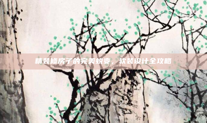 精装修房子的完美蜕变，软装设计全攻略