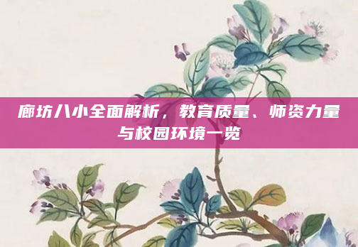 廊坊八小全面解析，教育质量、师资力量与校园环境一览