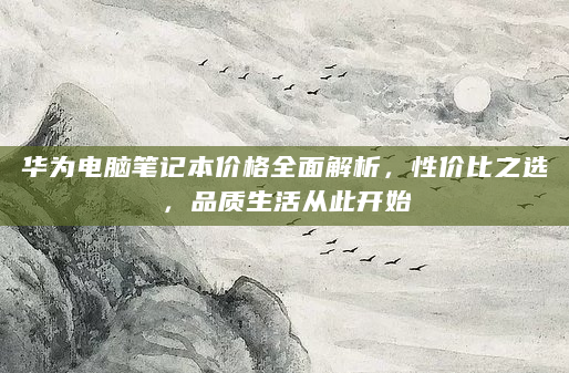华为电脑笔记本价格全面解析，性价比之选，品质生活从此开始