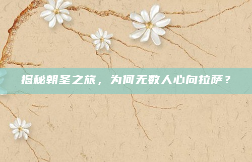 揭秘朝圣之旅，为何无数人心向拉萨？