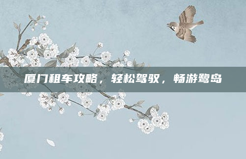 厦门租车攻略，轻松驾驭，畅游鹭岛