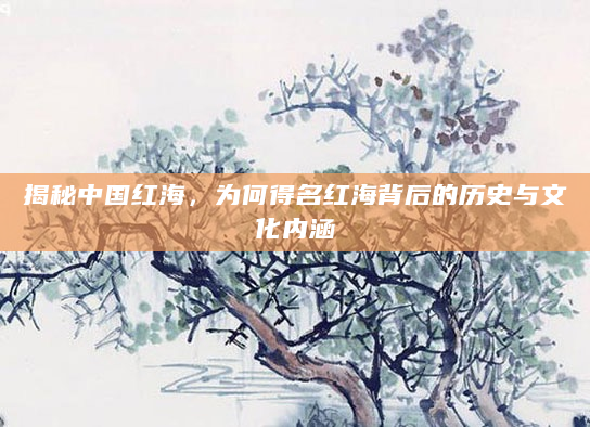 揭秘中国红海，为何得名红海背后的历史与文化内涵