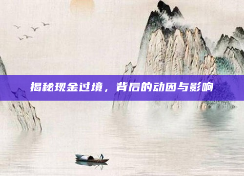 揭秘现金过境，背后的动因与影响