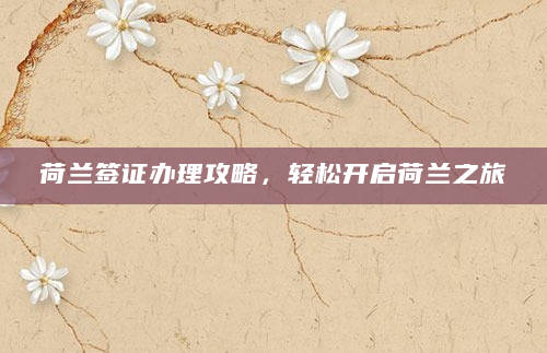 荷兰签证办理攻略，轻松开启荷兰之旅