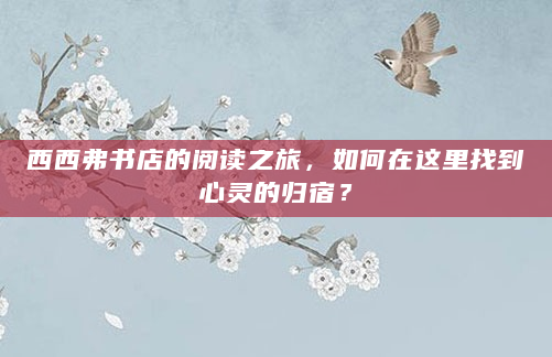 西西弗书店的阅读之旅，如何在这里找到心灵的归宿？