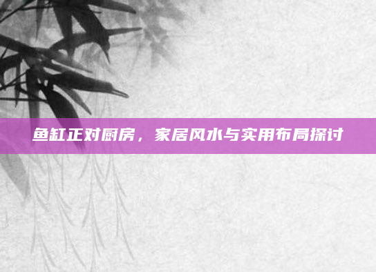 鱼缸正对厨房，家居风水与实用布局探讨
