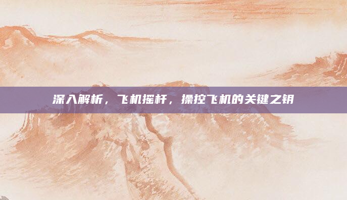 深入解析，飞机摇杆，操控飞机的关键之钥