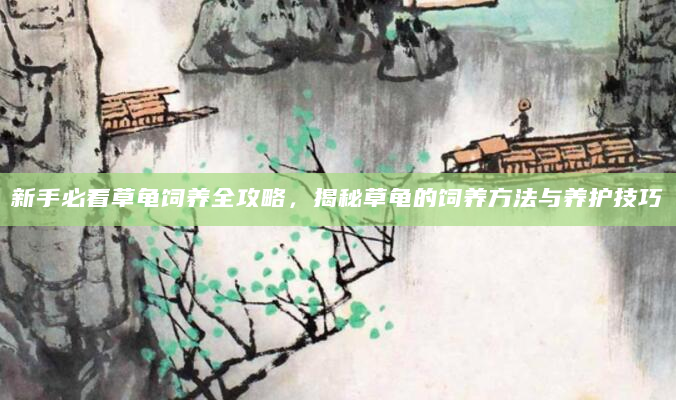 新手必看草龟饲养全攻略，揭秘草龟的饲养方法与养护技巧