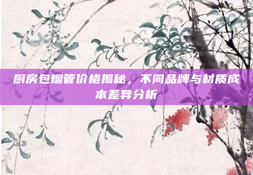 厨房包烟管价格揭秘，不同品牌与材质成本差异分析