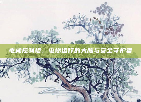 电梯控制柜，电梯运行的大脑与安全守护者