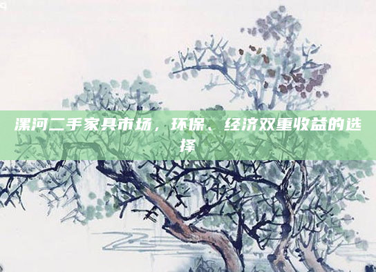 漯河二手家具市场，环保、经济双重收益的选择