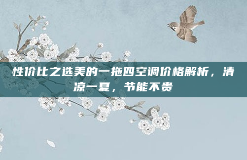 性价比之选美的一拖四空调价格解析，清凉一夏，节能不贵
