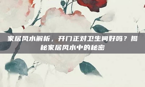 家居风水解析，开门正对卫生间好吗？揭秘家居风水中的秘密
