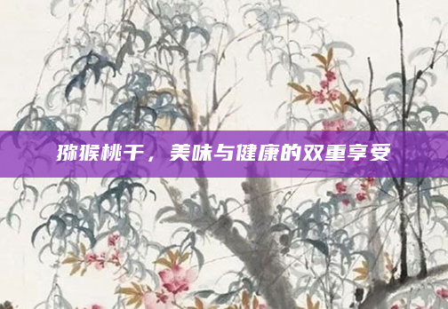 猕猴桃干，美味与健康的双重享受
