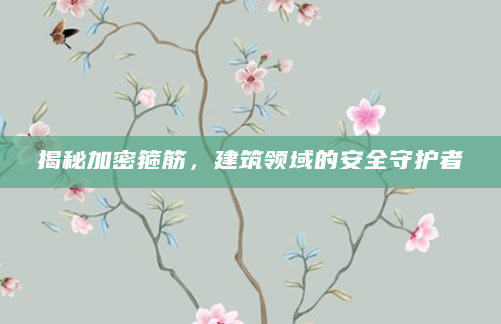 揭秘加密箍筋，建筑领域的安全守护者