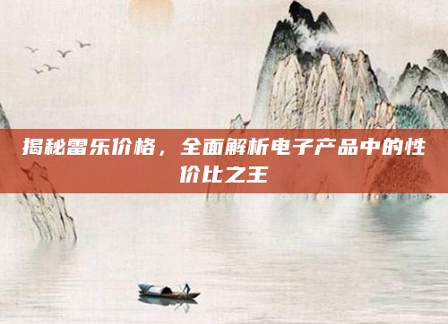 揭秘雷乐价格，全面解析电子产品中的性价比之王