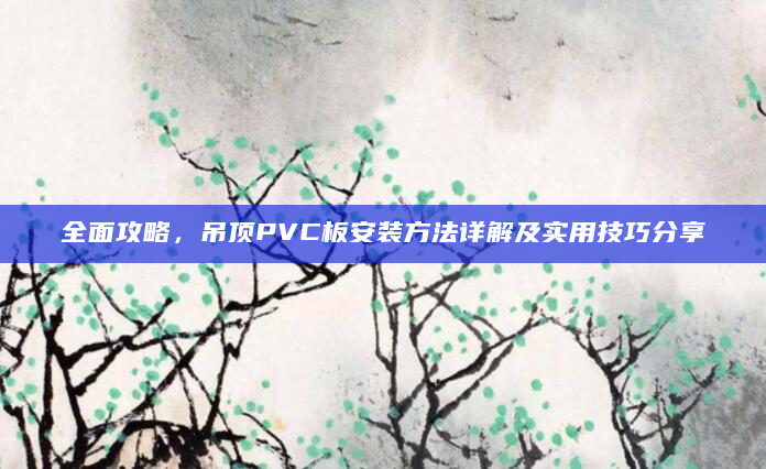 全面攻略，吊顶PVC板安装方法详解及实用技巧分享