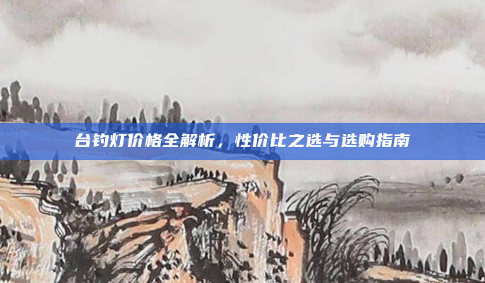 台钓灯价格全解析，性价比之选与选购指南
