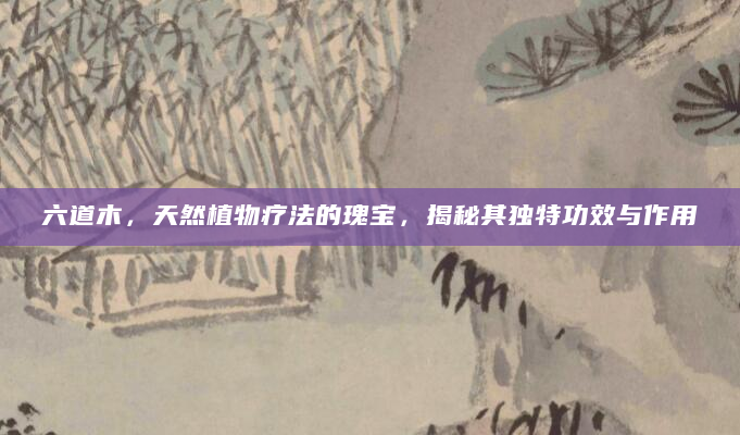 六道木，天然植物疗法的瑰宝，揭秘其独特功效与作用