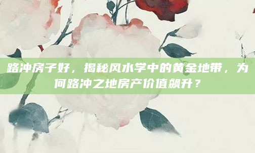 路冲房子好，揭秘风水学中的黄金地带，为何路冲之地房产价值飙升？