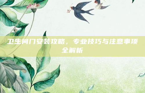 卫生间门安装攻略，专业技巧与注意事项全解析