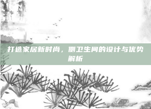 打造家居新时尚，侧卫生间的设计与优势解析