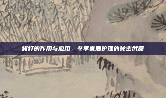 烤灯的作用与应用，冬季家居护理的秘密武器